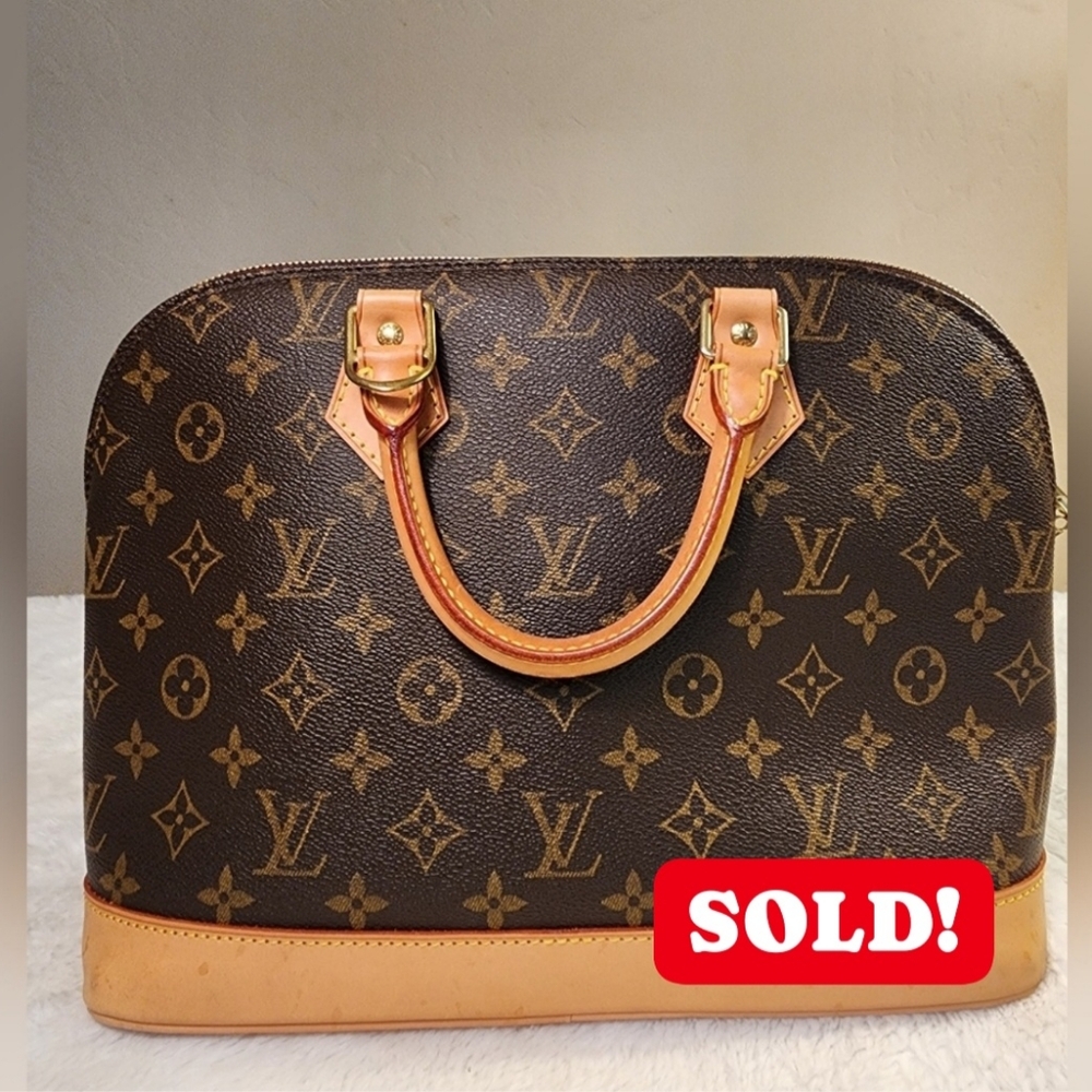 ❌️SOLD❌️ Louis Vuitton Monogram Alma PM Comes with strap